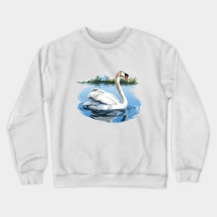 White Swan Crewneck Sweatshirt